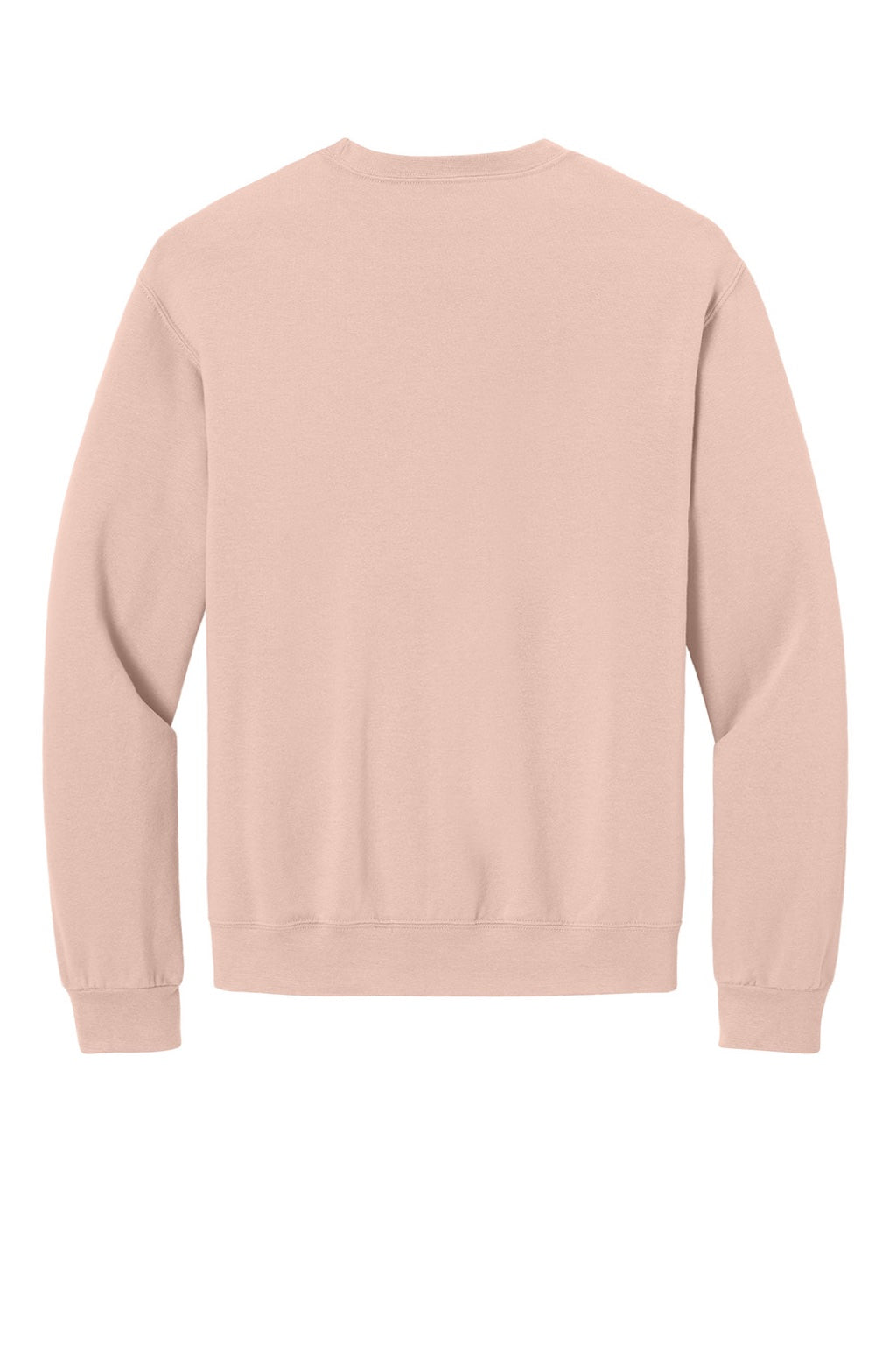 Jerzees IC48M Mens Ultimate CVC Crewneck Sweatshirt Blush Pink Flat Back