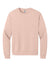 Jerzees IC48M Mens Ultimate CVC Crewneck Sweatshirt Blush Pink Flat Front