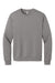 Jerzees IC48M Mens Ultimate CVC Crewneck Sweatshirt Rock Grey Flat Front
