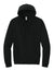 Jerzees IC49M Mens Ultimate CVC Hooded Sweatshirt Hoodie w/ Pouch Pocket Black Ink Flat Front