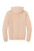 Jerzees IC49M Mens Ultimate CVC Hooded Sweatshirt Hoodie w/ Pouch Pocket Blush Pink Flat Back