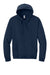 Jerzees IC49M Mens Ultimate CVC Hooded Sweatshirt Hoodie w/ Pouch Pocket Navy Blue Flat Front