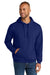 Jerzees IC49M Mens Ultimate CVC Hooded Sweatshirt Hoodie w/ Pouch Pocket Orchid Model Front