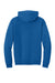Jerzees IC49M Mens Ultimate CVC Hooded Sweatshirt Hoodie w/ Pouch Pocket Royal Blue Flat Back