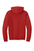 Jerzees IC49M Mens Ultimate CVC Hooded Sweatshirt Hoodie w/ Pouch Pocket True Red Flat Back