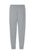 Jerzees IC50M Mens Ultimate CVC Jogger Sweatpants w/ Pockets Heather Grey Flat Back