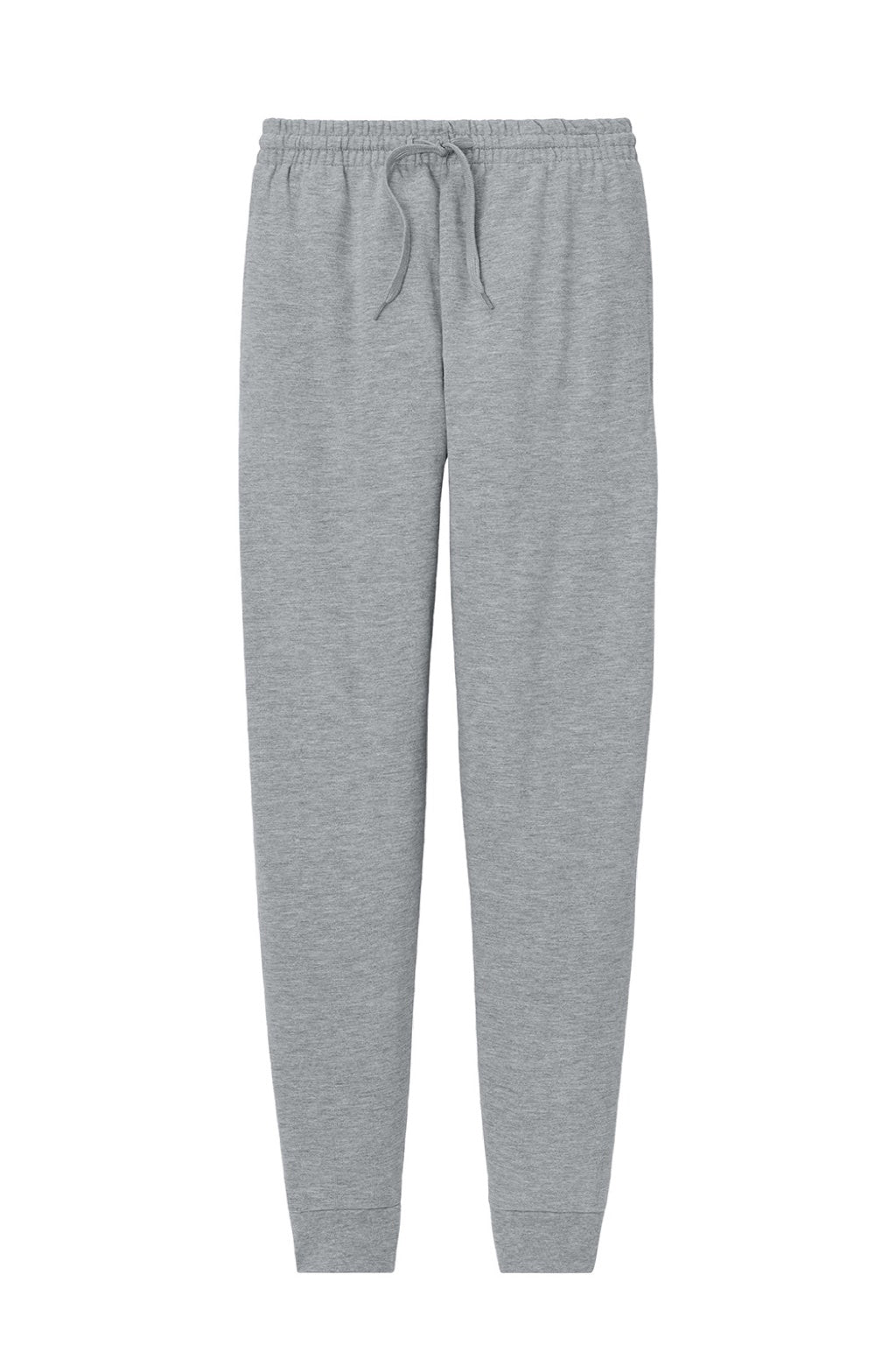 Jerzees IC50M Mens Ultimate CVC Jogger Sweatpants w/ Pockets Heather Grey Flat Front