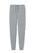 Jerzees IC50M Mens Ultimate CVC Jogger Sweatpants w/ Pockets Heather Grey Flat Front