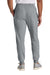 Jerzees IC50M Mens Ultimate CVC Jogger Sweatpants w/ Pockets Heather Grey Model Back