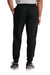 Jerzees IC50M Mens Ultimate CVC Jogger Sweatpants w/ Pockets Black Ink Model Back