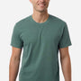 Independent Trading Company Mens Premium Pigment Dyed Short Sleeve Crewneck T-Shirt - Pigment Alpine Green - New