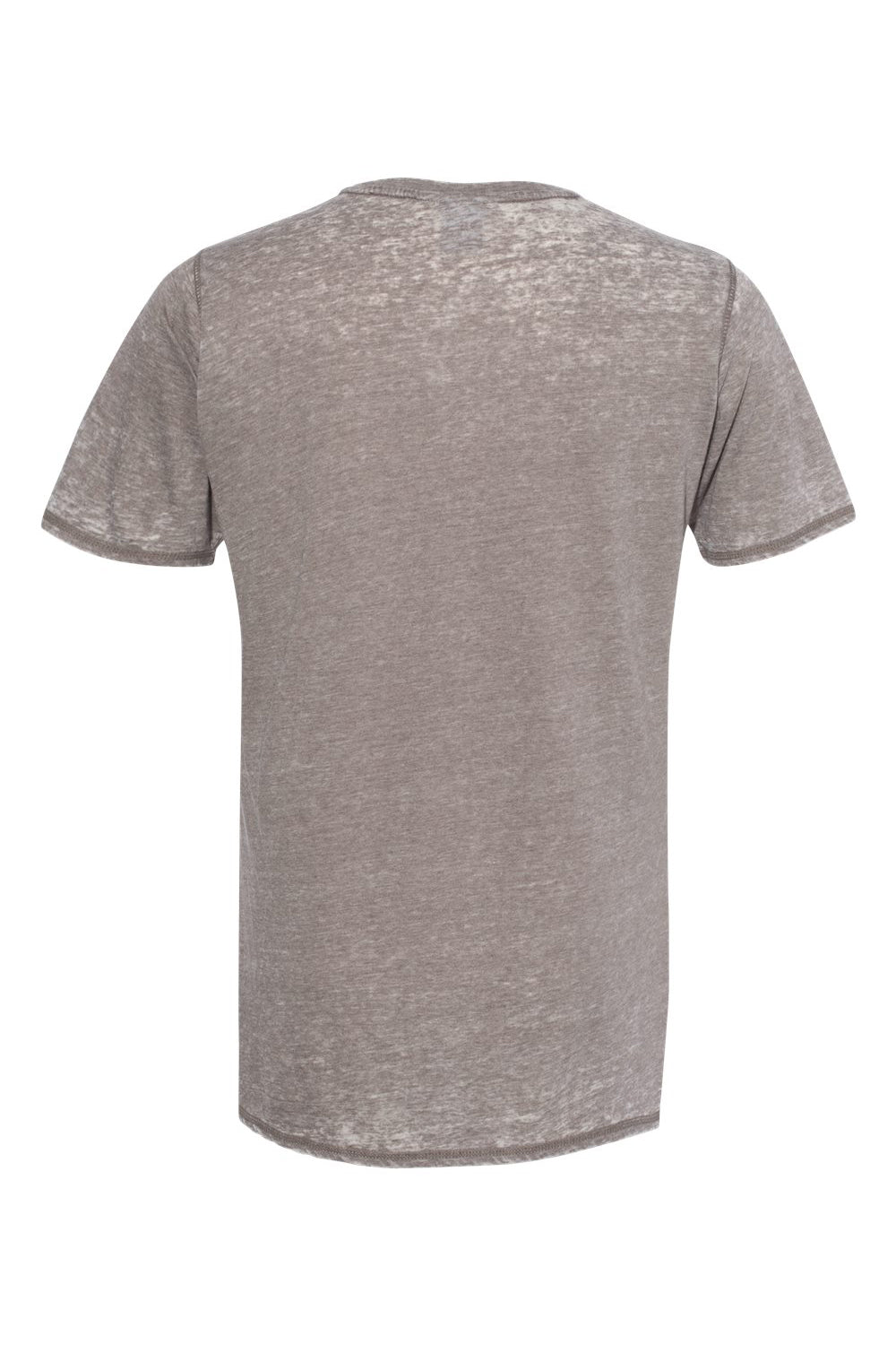 J America JA8115/8115 Mens Vintage Zen Jersey Short Sleeve Crewneck T-Shirt Cement Grey Flat Back