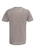 J America JA8115/8115 Mens Vintage Zen Jersey Short Sleeve Crewneck T-Shirt Cement Grey Flat Back