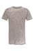 J America JA8115/8115 Mens Vintage Zen Jersey Short Sleeve Crewneck T-Shirt Cement Grey Flat Front