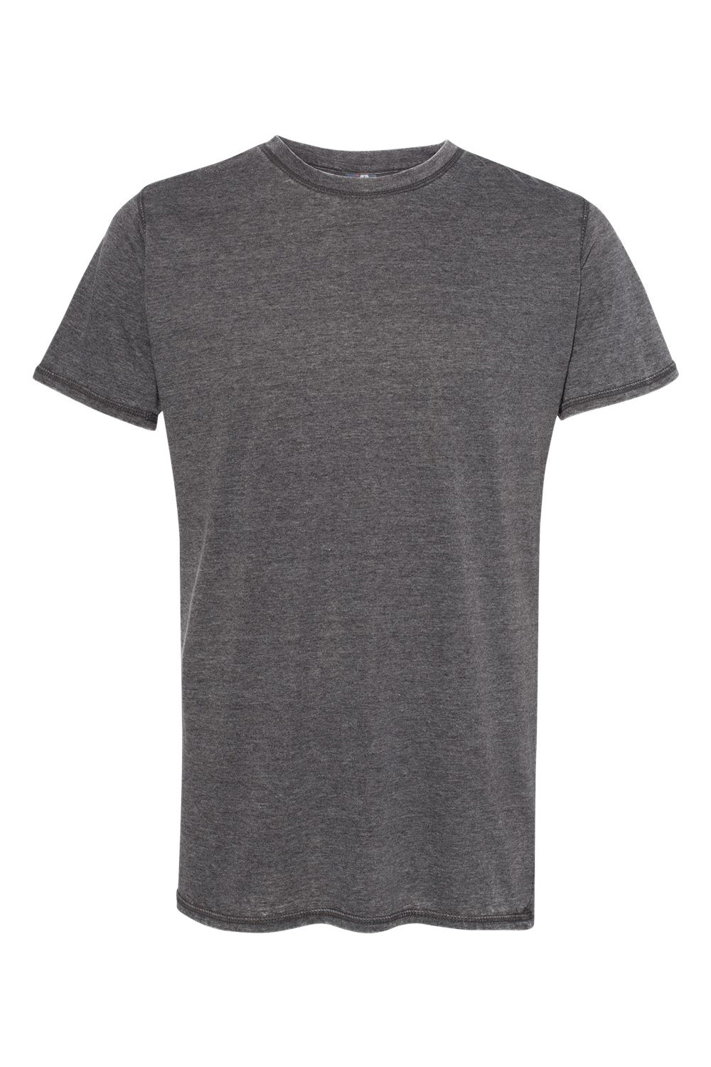 J America JA8115/8115 Mens Vintage Zen Jersey Short Sleeve Crewneck T-Shirt Dark Smoke Grey Flat Front
