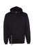 J America JA8815/8815 Mens Tailgate Fleece Hooded Sweatshirt Hoodie w/ Pouch Pocket Black Flat Front