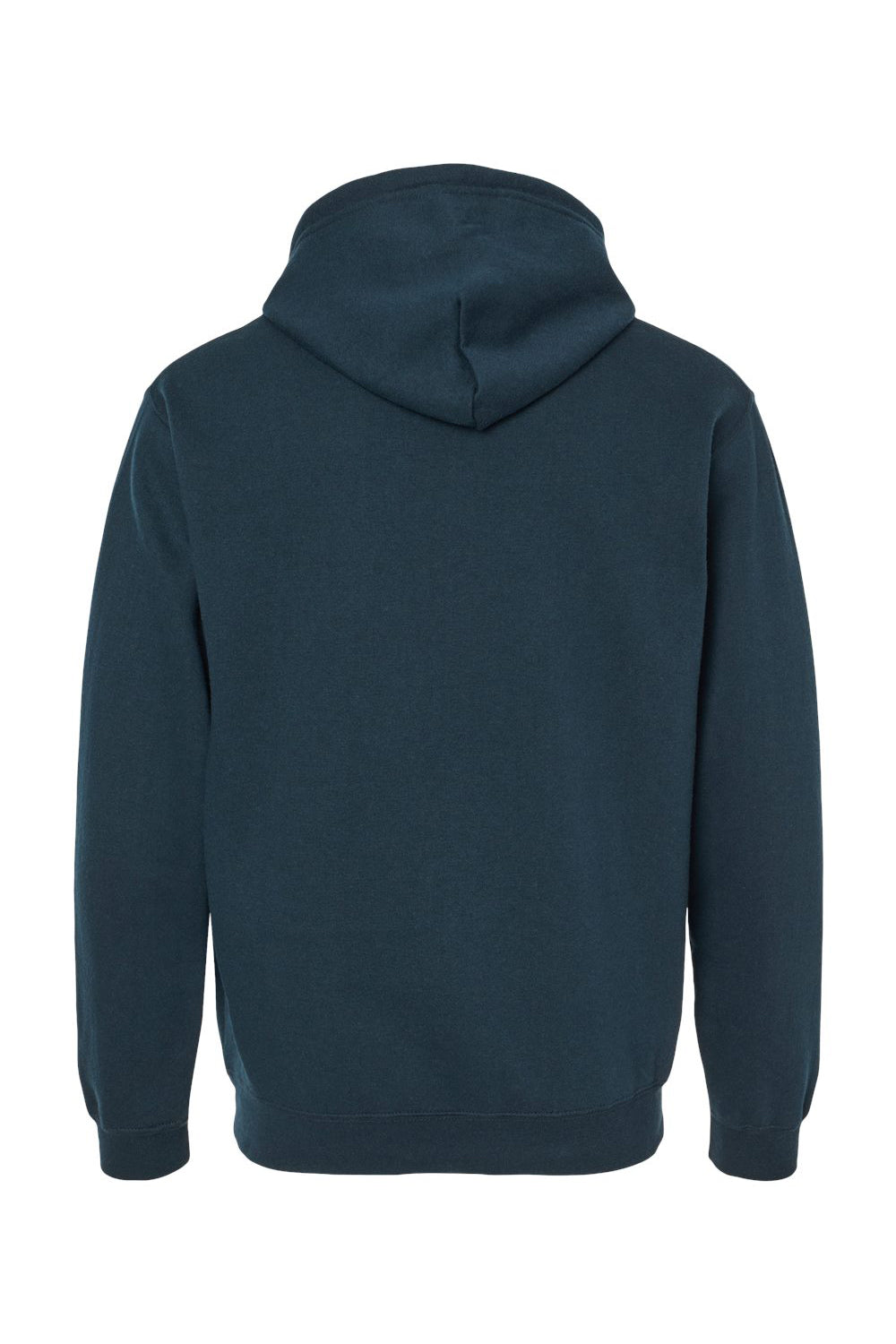 J America JA8815/8815 Mens Tailgate Fleece Hooded Sweatshirt Hoodie w/ Pouch Pocket Navy Blue Flat Back