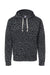 J America JA8871/8871 Mens Fleece Hooded Sweatshirt Hoodie w/ Pouch Pocket Black Leopard Flat Front