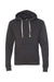 J America JA8871/8871 Mens Fleece Hooded Sweatshirt Hoodie w/ Pouch Pocket Black Flat Front