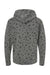 J America JA8871/8871 Mens Fleece Hooded Sweatshirt Hoodie w/ Pouch Pocket Smoke Grey Stars Flat Back