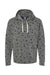 J America JA8871/8871 Mens Fleece Hooded Sweatshirt Hoodie w/ Pouch Pocket Smoke Grey Stars Flat Front