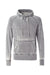 J America JA8915/8915 Mens Vintage Zen Burnout Fleece Hooded Sweatshirt Hoodie w/ Pouch Pocket Cement Grey Flat Front