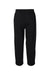 J America JA8992 Mens Open Bottom Fleece Sweatpants w/ Pockets Black Flat Back