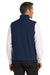 Port Authority J325 Mens Core Wind & Water Resistant Full Zip Vest Dress Navy Blue Model Back