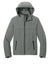 Port Authority J333 Mens Torrent Waterproof Full Zip Hooded Jacket Heather Dark Grey Flat Front