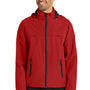 Port Authority Mens Torrent Waterproof Full Zip Hooded Jacket - Engine Red