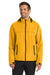 Port Authority J333 Mens Torrent Waterproof Full Zip Hooded Jacket Slicker Yellow Model Front