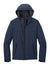 Port Authority J333 Mens Torrent Waterproof Full Zip Hooded Jacket True Navy Blue Flat Front