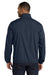 Port Authority J344 Mens Zephyr Wind & Water Resistant Full Zip Jacket Dress Navy Blue Model Back