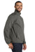 Port Authority J344 Mens Zephyr Wind & Water Resistant Full Zip Jacket Steel Grey Model Side