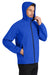 Port Authority J407 Mens Essential Waterproof Full Zip Hooded Rain Jacket True Royal Blue Model 3q