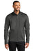 Port Authority J617 Mens Flexshell Water Resistant Full Zip Jacket Steel Grey Model Front