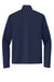 Port Authority J617 Mens Flexshell Water Resistant Full Zip Jacket True Navy Blue Flat Back