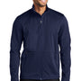 Port Authority Mens Flexshell Water Resistant Full Zip Jacket - True Navy Blue
