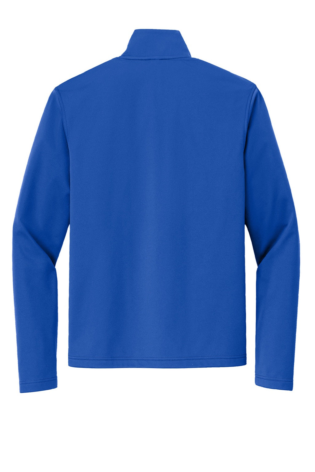 Port Authority J617 Mens Flexshell Water Resistant Full Zip Jacket True Royal Blue Flat Back