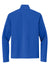Port Authority J617 Mens Flexshell Water Resistant Full Zip Jacket True Royal Blue Flat Back