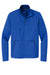 Port Authority J617 Mens Flexshell Water Resistant Full Zip Jacket True Royal Blue Flat Front