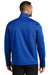Port Authority J617 Mens Flexshell Water Resistant Full Zip Jacket True Royal Blue Model Back