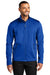 Port Authority J617 Mens Flexshell Water Resistant Full Zip Jacket True Royal Blue Model Front