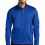 Port Authority Mens Flexshell Water Resistant Full Zip Jacket - True Royal Blue