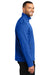 Port Authority J617 Mens Flexshell Water Resistant Full Zip Jacket True Royal Blue Model Side