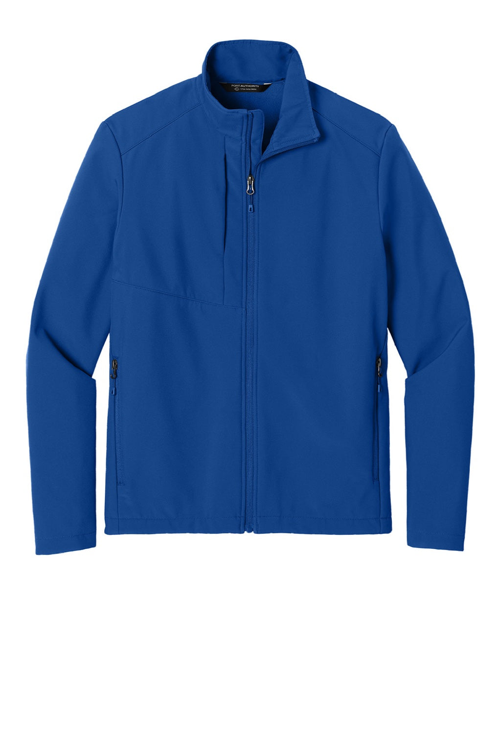 Port Authority J720 Mens C-FREE Core Water Resistant Soft Shell Full Zip Jacket True Royal Blue Flat Front