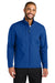 Port Authority J720 Mens C-FREE Core Water Resistant Soft Shell Full Zip Jacket True Royal Blue Model Front