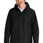 Port Authority Mens Insulated Ripstop Full Zip Hooded Jacket - Deep Black - COMING SOON