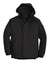 Port Authority J792/TLJ792 Mens Nootka Waterproof Full Zip Hooded Jacket Black Flat Front