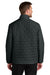 Port Authority J854 Mens C-FREE Brick Full Zip Jacket Deep Black Model Back